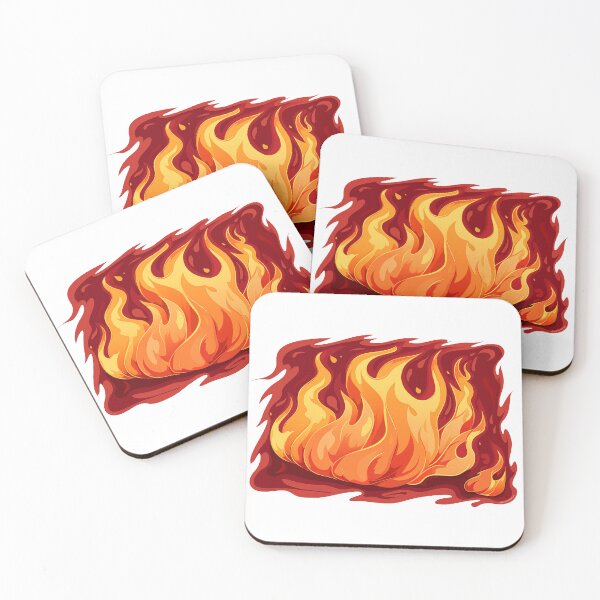 Item preview, Energetic Flame Illustration designed and sold by New-School-Wave.
