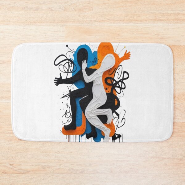 Item preview, Dynamic Abstract Human Connection Art designed and sold by TFM-Fashion.
