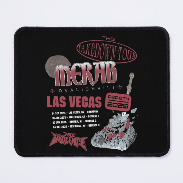 Item preview, Merab Dvalishvili "The Take Down Tour" designed and sold by JeyVel.