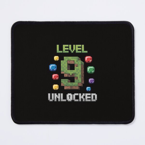 Item preview, Birthday Boy Level 9 Unlocked 9th Birthday Game Pixel designed and sold by margaridroso.