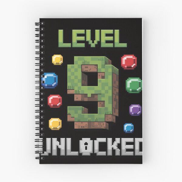 Item preview, Birthday Boy Level 9 Unlocked 9th Birthday Game Pixel designed and sold by margaridroso.