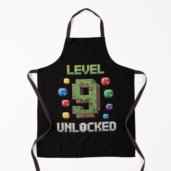 Item preview, Birthday Boy Level 9 Unlocked 9th Birthday Game Pixel designed and sold by margaridroso.