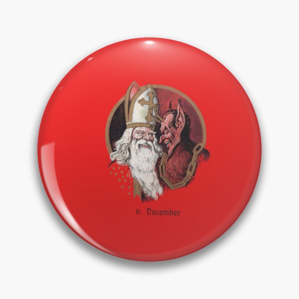 Item preview, Saint Nicholas and Krampus 6 December Vintage designed and sold by TeeARTHY.