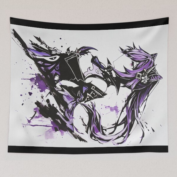 Item preview, Watercolor Keqing designed and sold by SchellStation.