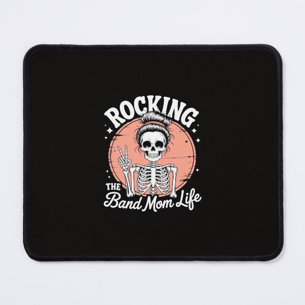 Item preview, Band Mom Skeleton Mom Rocking The Band Mom Life designed and sold by margaridroso.