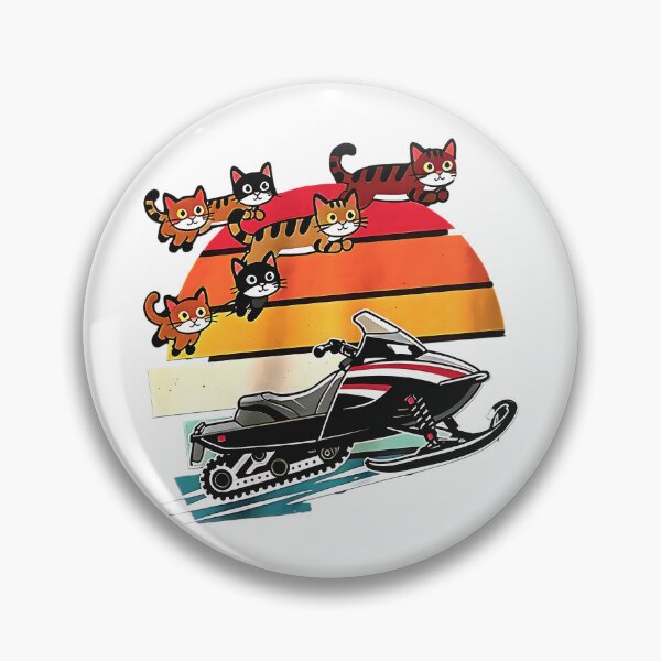 Item preview, Snowmobile and Cats designed and sold by SmallTater.