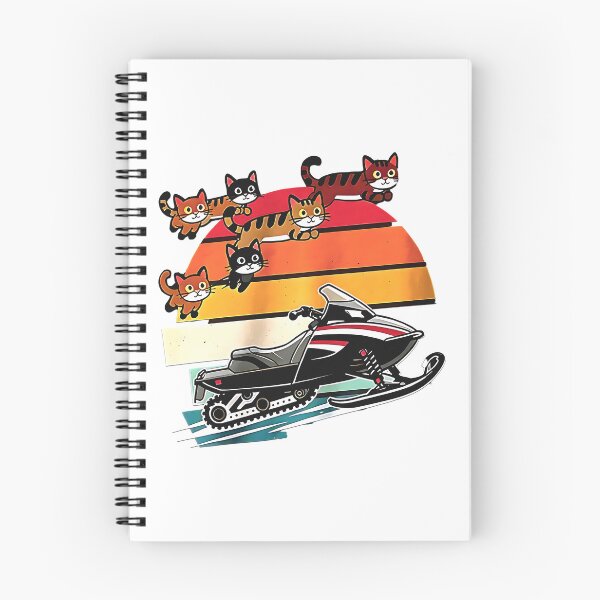 Item preview, Snowmobile and Cats designed and sold by SmallTater.