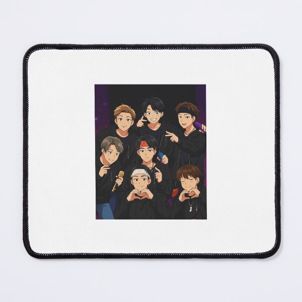 Item preview, bts anime designed and sold by taexgiuls.