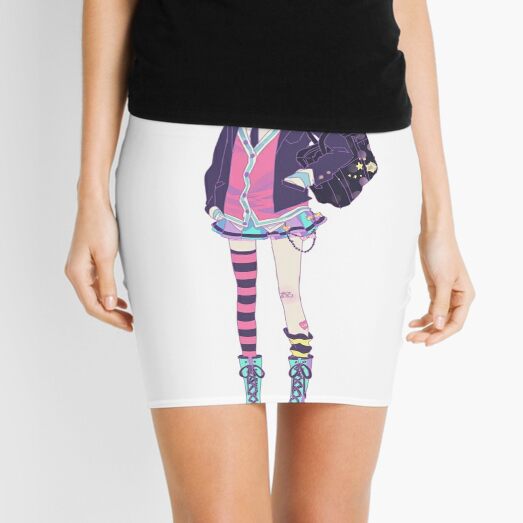 Fondos de Pantalla Asiático Pose Falda Pierna Blusa Colegiala