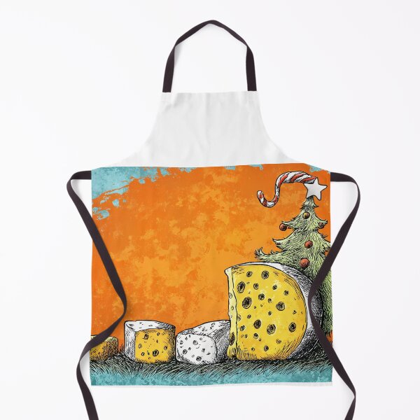 Item preview, Cheese Lover's Holiday Wonderland- A Festive Tree Adorned with Flavor and Whimsy designed and sold by OlfactoART Studio.