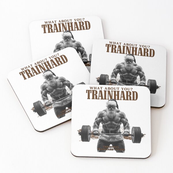 Item preview, Vintage Santa Lifter — TrainHard Old School Xmas designed and sold by TrainHardCo.