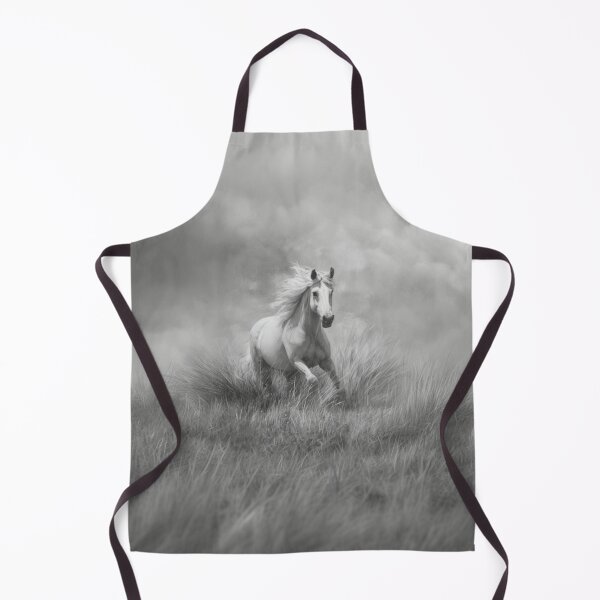 Item preview, A spirited Palomino horse galloping through a field of tall grass Horses in Motion designed and sold by CDC40.