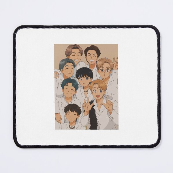 Item preview, bts anime designed and sold by taexgiuls.