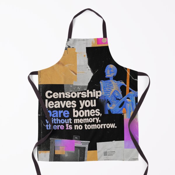 Item preview, Bare Bones: Censorship and the Throne of Forgotten Memory designed and sold by Raw-Ink.