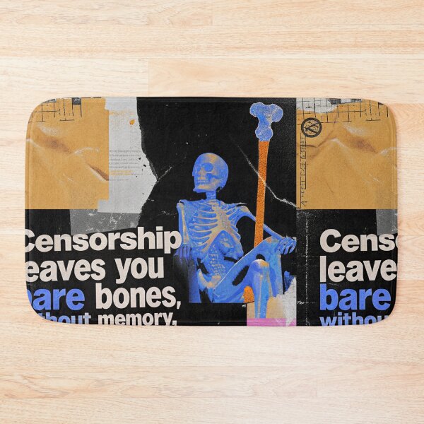 Item preview, Bare Bones: Censorship and the Throne of Forgotten Memory designed and sold by Raw-Ink.