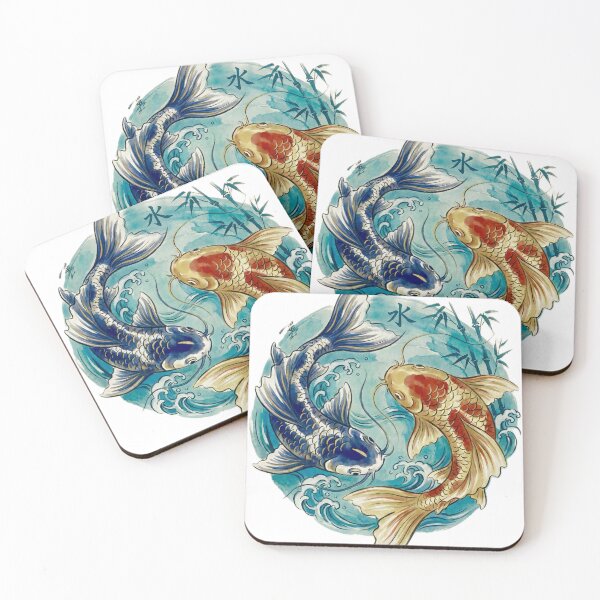 Item preview, koi carps designed and sold by taexgiuls.