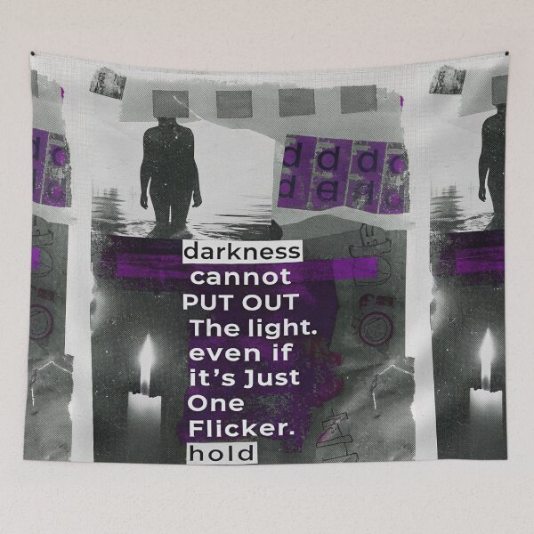 Item preview, Hold the Line: The Unextinguishable Single Light designed and sold by Raw-Ink.