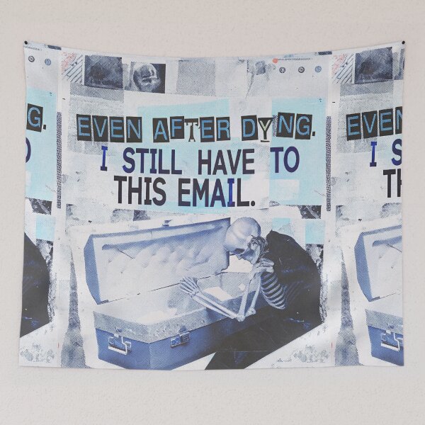 Item preview, Post-Mortem Frustration: The Eternal Email Reply designed and sold by Raw-Ink.