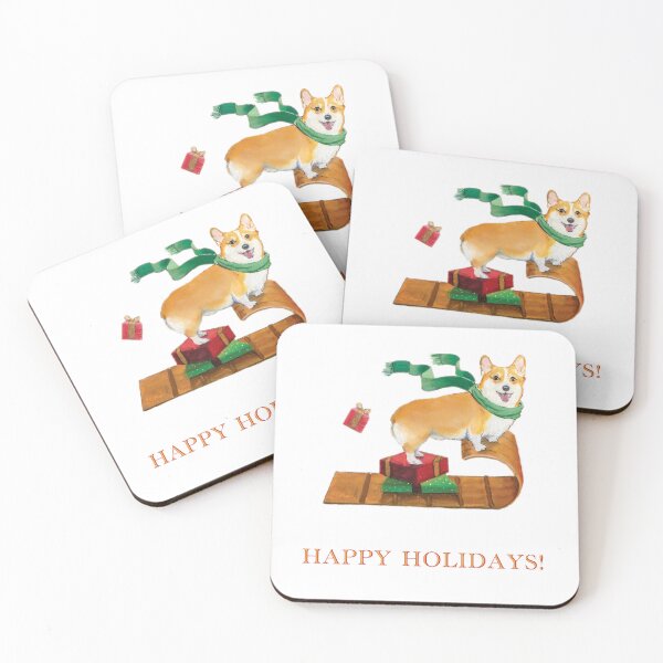 Item preview, Corgi Christmas designed and sold by Theresa  Pisani.