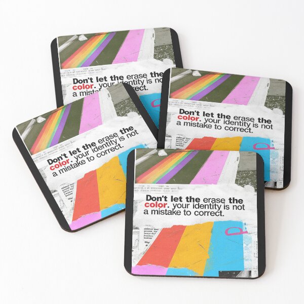 Item preview, Don't Let Them Erase: Color, Identity, and Bureaucracy designed and sold by Raw-Ink.