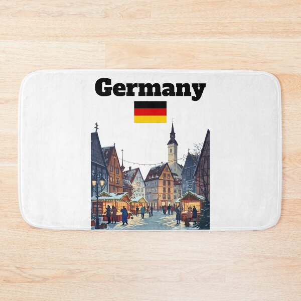 Item preview, German Christmas market Germany trip souvenir German flag designed and sold by Artstastic.