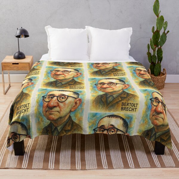 Item preview, Bertolt Brecht Caricature designed and sold by Sarcastic designs.