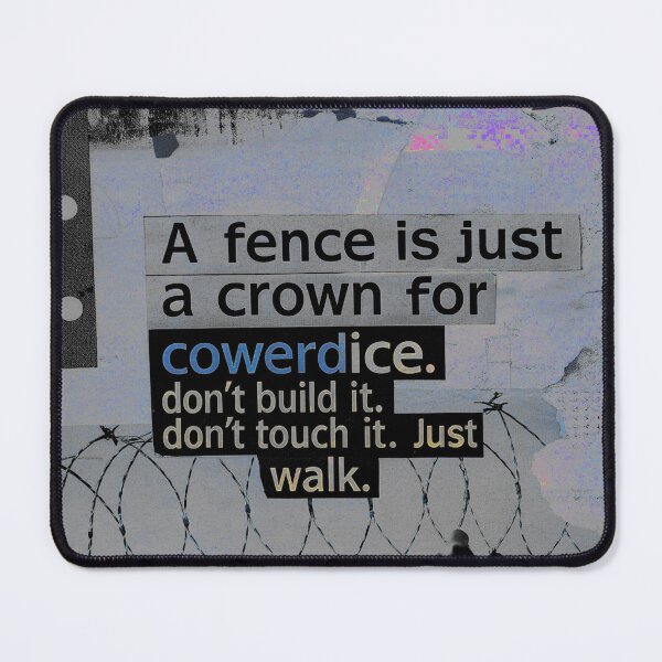 Item preview, Cowardice's Crown: Touching the Razor Wire designed and sold by Raw-Ink.