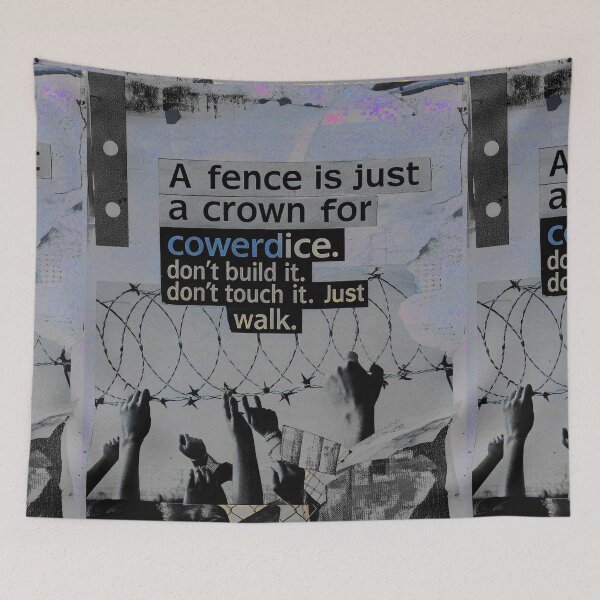 Item preview, Cowardice's Crown: Touching the Razor Wire designed and sold by Raw-Ink.