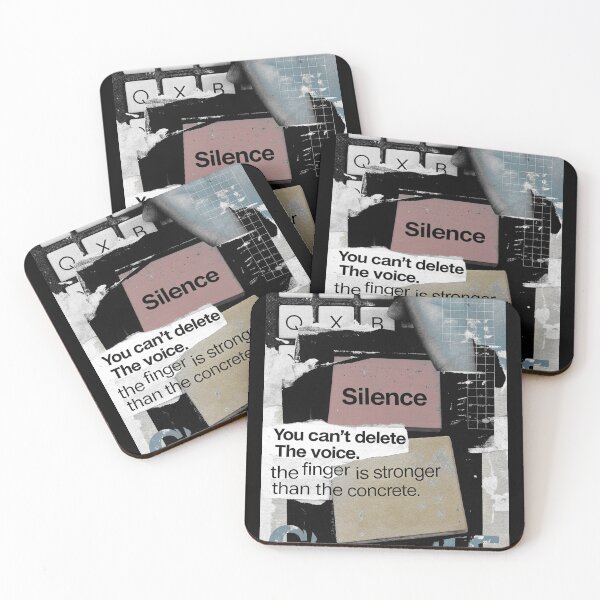 Item preview, Stronger Than Concrete: You Can't Delete the Voice designed and sold by Raw-Ink.