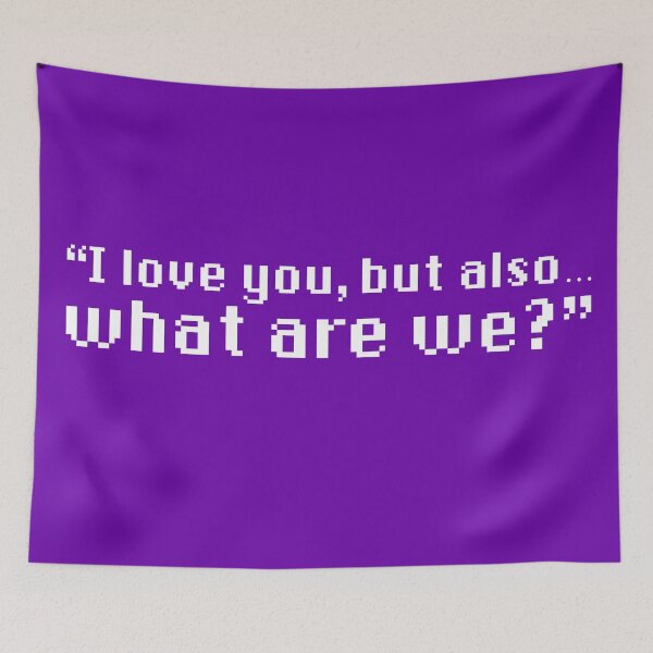 Item preview, i love you, but also...what are we? designed and sold by Sharaku65.