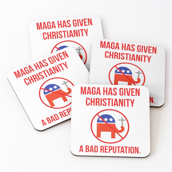Item preview, MAGA has given Christianity a bad reputation.  designed and sold by Rachel the Artist .