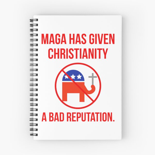 Item preview, MAGA has given Christianity a bad reputation.  designed and sold by Rachel the Artist .