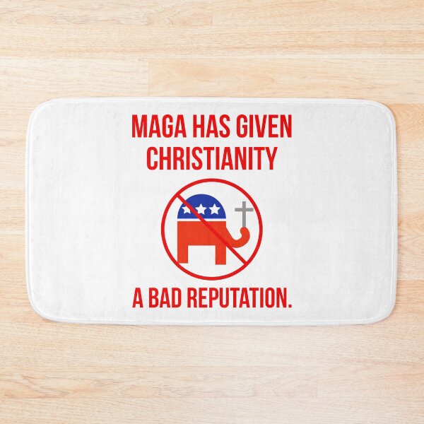 Item preview, MAGA has given Christianity a bad reputation.  designed and sold by Rachel the Artist .
