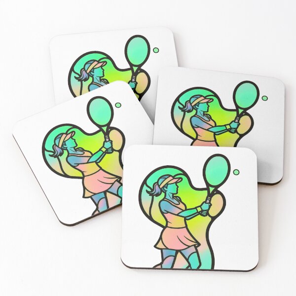 Item preview, Dynamic Woman Tennis Player designed and sold by KiwiRider.
