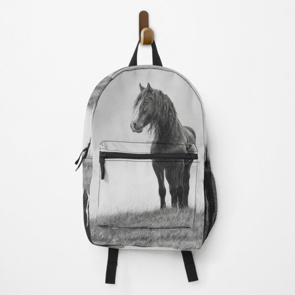 Item preview, A Percheron draft horse standing majestically on a hill Horses in Motion designed and sold by CDC40.