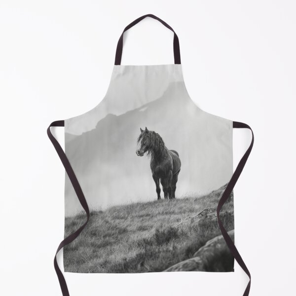 Item preview, A Percheron draft horse standing majestically on a hill Horses in Motion designed and sold by CDC40.