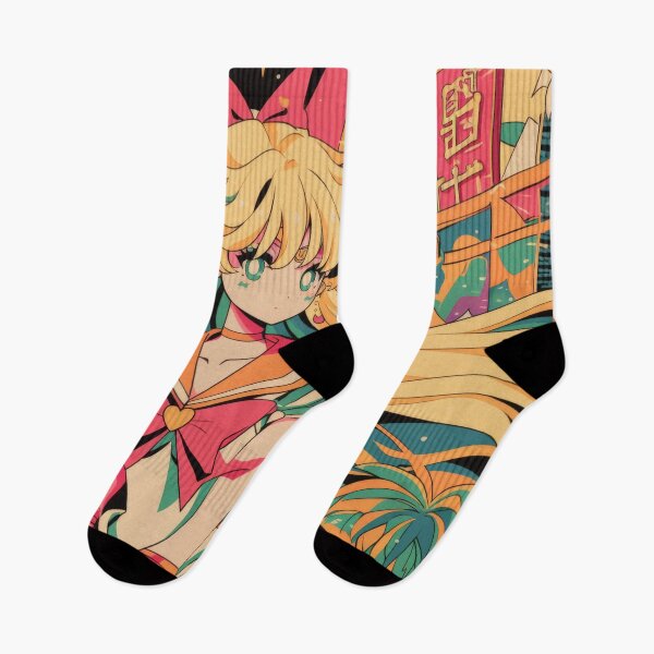 Item preview, Sailor Venus Vaporwave City Nights  designed and sold by AnimeArsenalPrints.