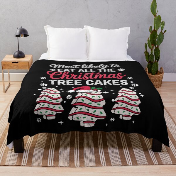 Item preview, Most Likely To Eat All Christmas Tree Cakes designed and sold by FreshVibe Prints.