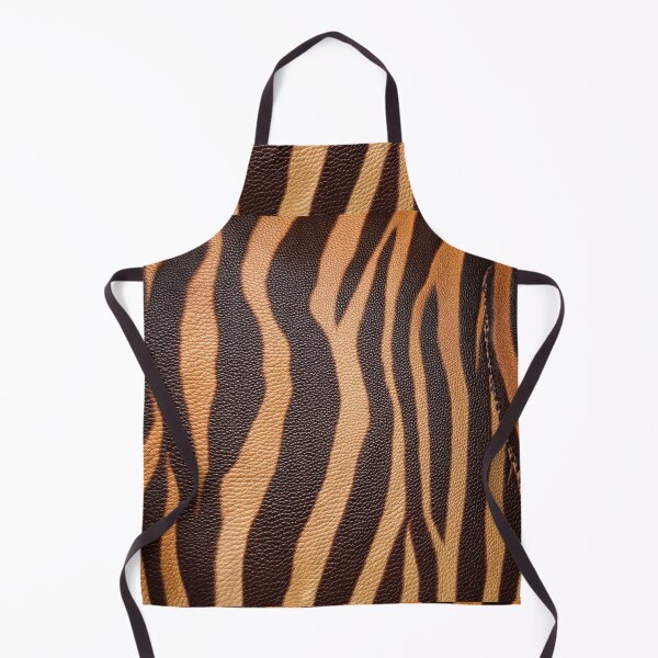 Item preview, Brown Zebra Leather Stripe Texture Pattern designed and sold by SassyArtistry.