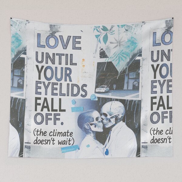 Item preview, Love Until Death: Embrace in Acid Rain designed and sold by Raw-Ink.