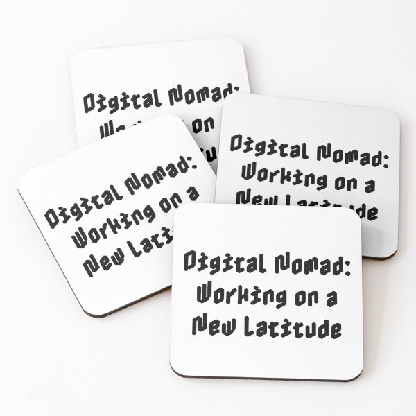 Item preview, Digital Nomad: Working on a New Latitude designed and sold by Ninjacatoff.