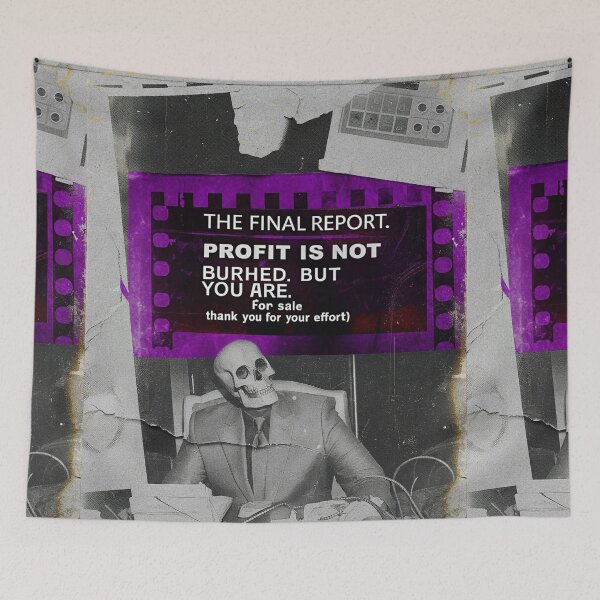 Item preview, The Final Report: Profit is Not Buried designed and sold by Raw-Ink.