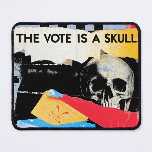 Item preview, Bury Yourself: The Skull Vote designed and sold by Raw-Ink.
