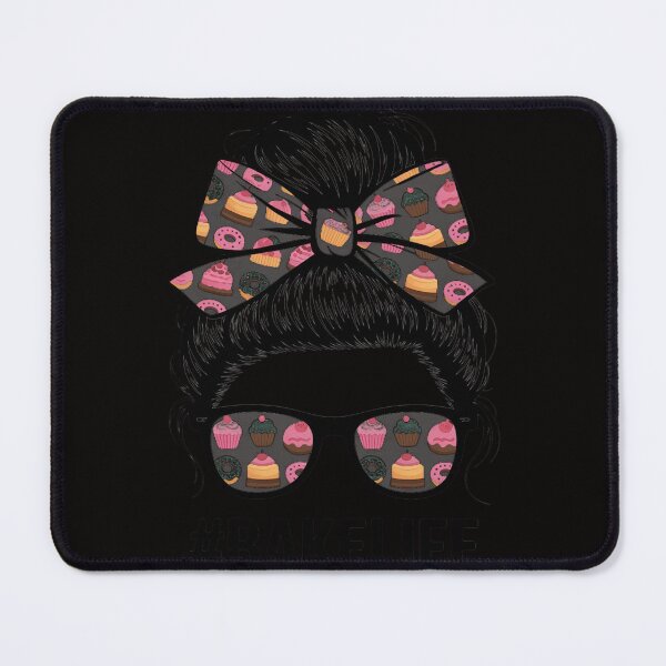 Item preview, Baker Life Messy Bun Hair baking Pastry baker Chef designed and sold by BotboutiquePre.