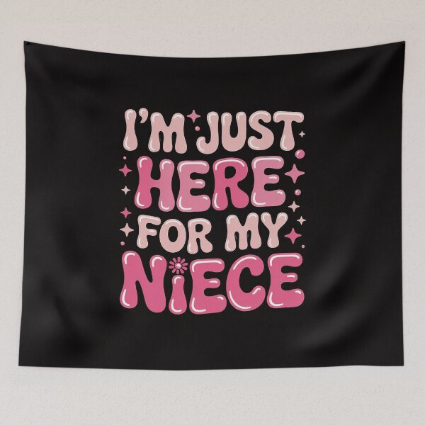 Item preview, Aunt Life Auntie Groovy I'm Just Here For My Niece designed and sold by BotboutiquePre.