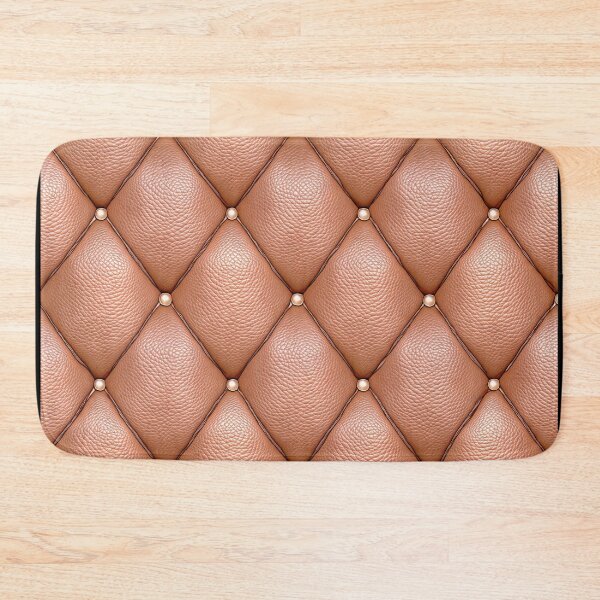 Item preview, Rose Gold Quilted Leather Diamond Texture designed and sold by SassyArtistry.