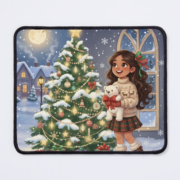 Item preview, Cozy Christmas Eve with Ankhi designed and sold by Dream Bloom Gallery.