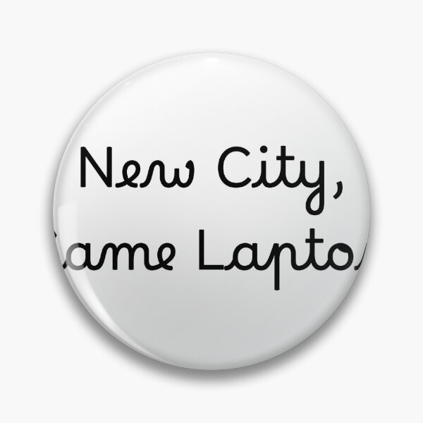 Item preview, New City, Same Laptop designed and sold by Ninjacatoff.