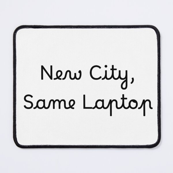Item preview, New City, Same Laptop designed and sold by Ninjacatoff.