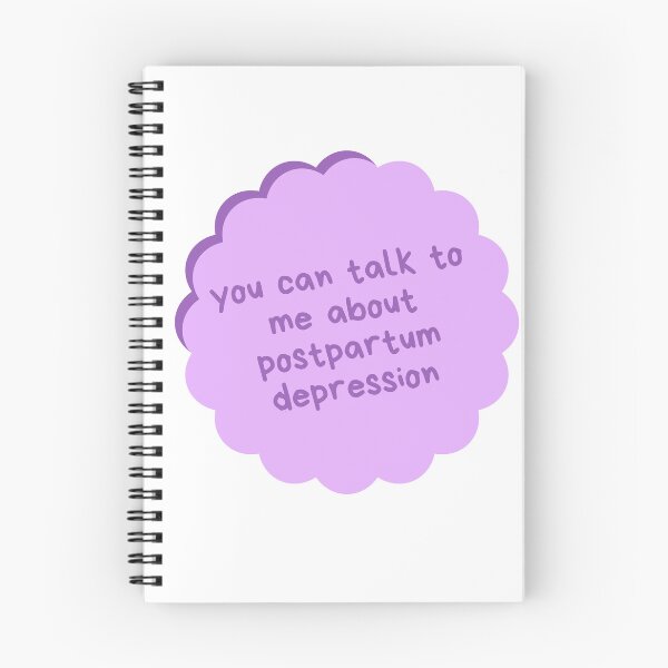 Item preview, Talk to me about Postpartum Depression designed and sold by Curious Frog.